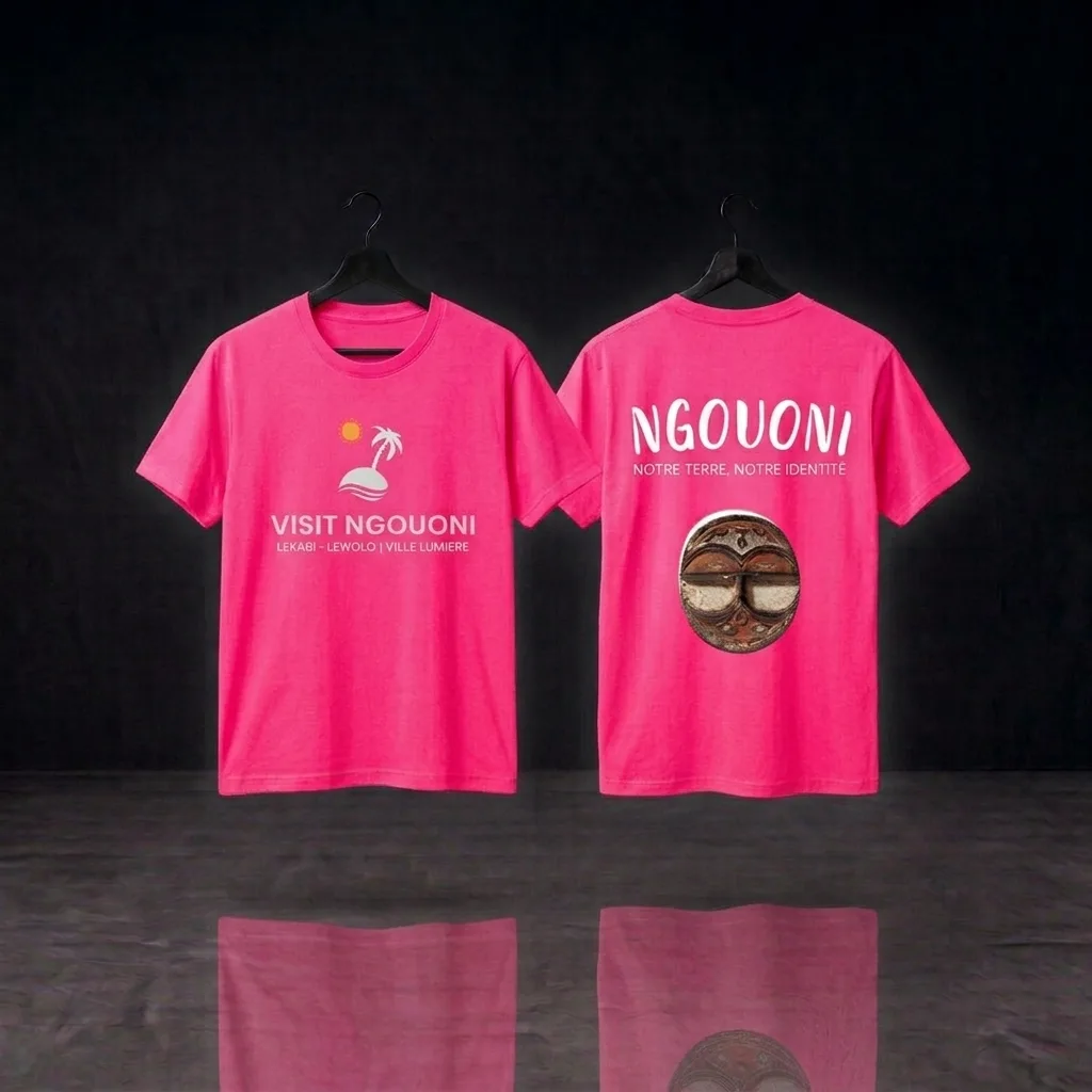 T-shirt VISIT NGOUONI 3