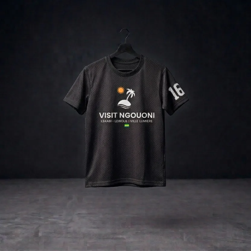 Maillot personnalisé VISIT NGOUONI 2