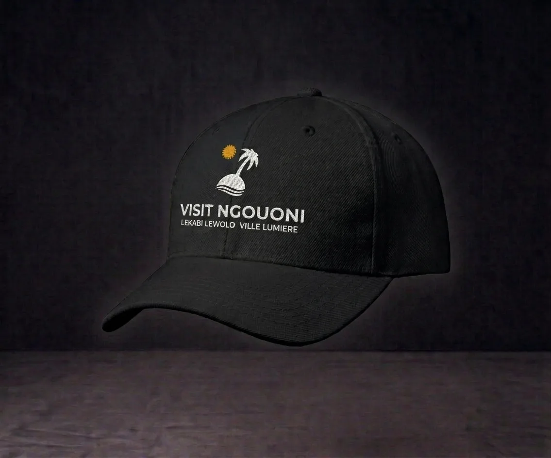Casquette brodée VISIT NGOUONI 3