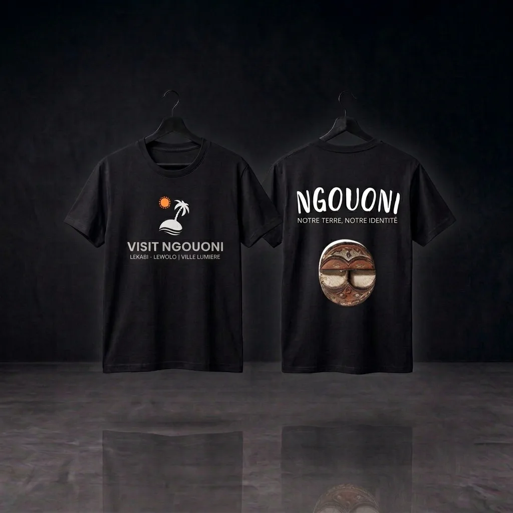 T-shirt VISIT NGOUONI 1