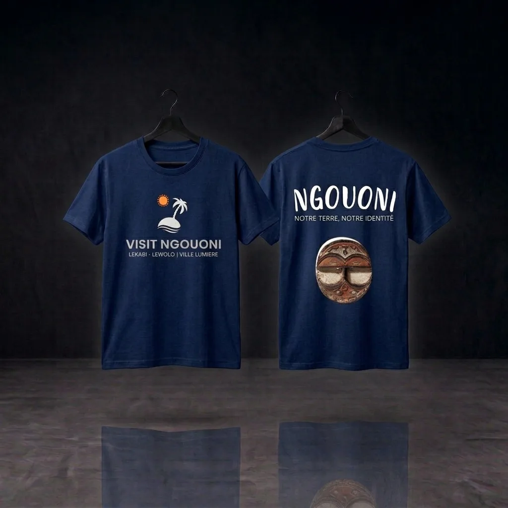 T-shirt VISIT NGOUONI 2